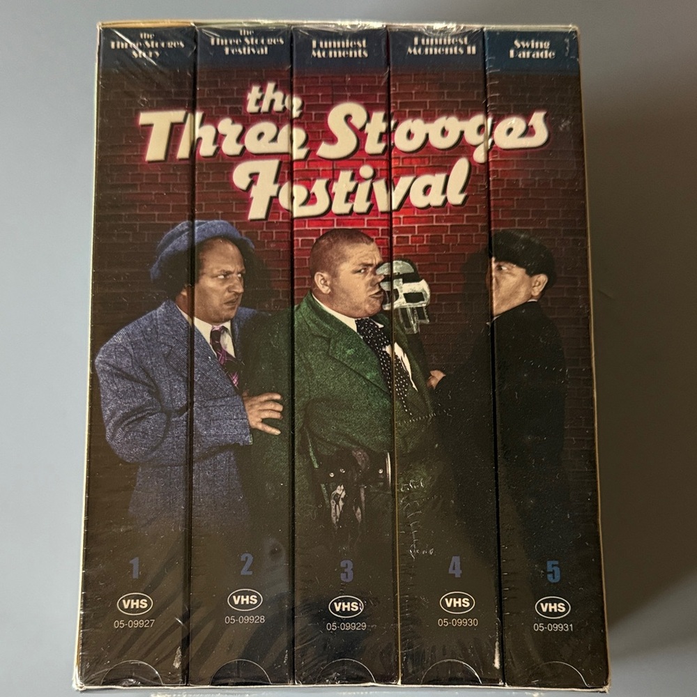 The Three Stooges Festival VHS Collection